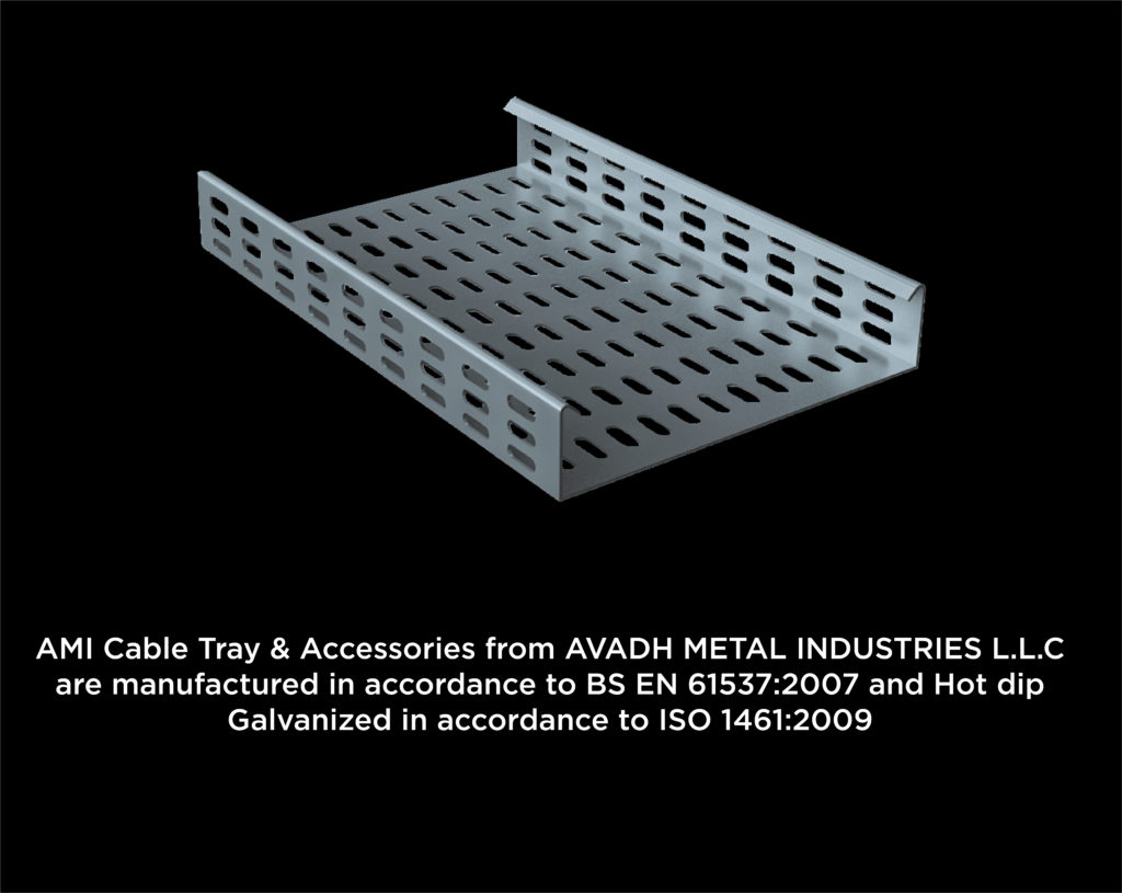 ISO certified manufacturers of Cable trays and accessories in UAE Top
